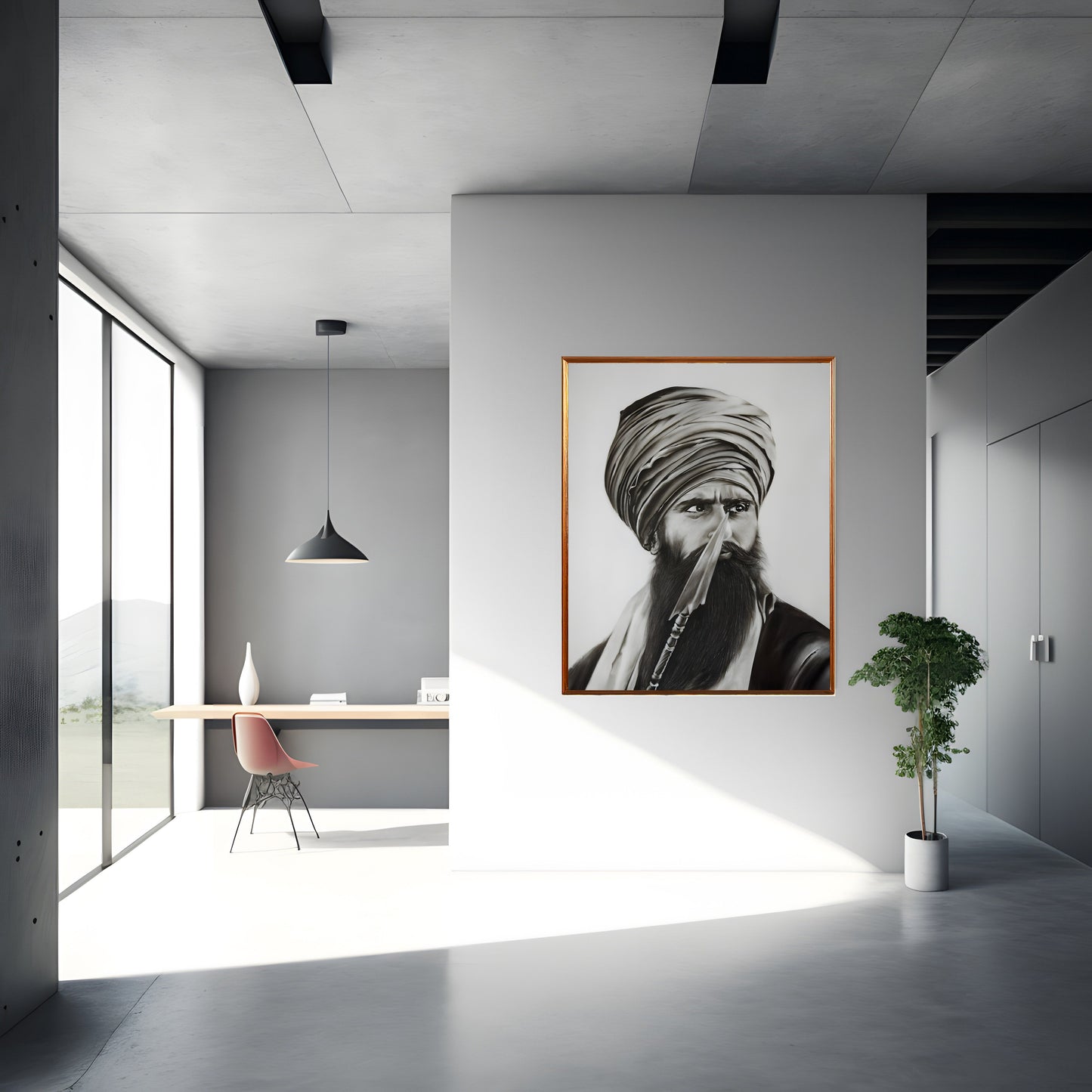 Sant Baba Jarnail Singh Bhindranwale Art Print - Eternal Legacy