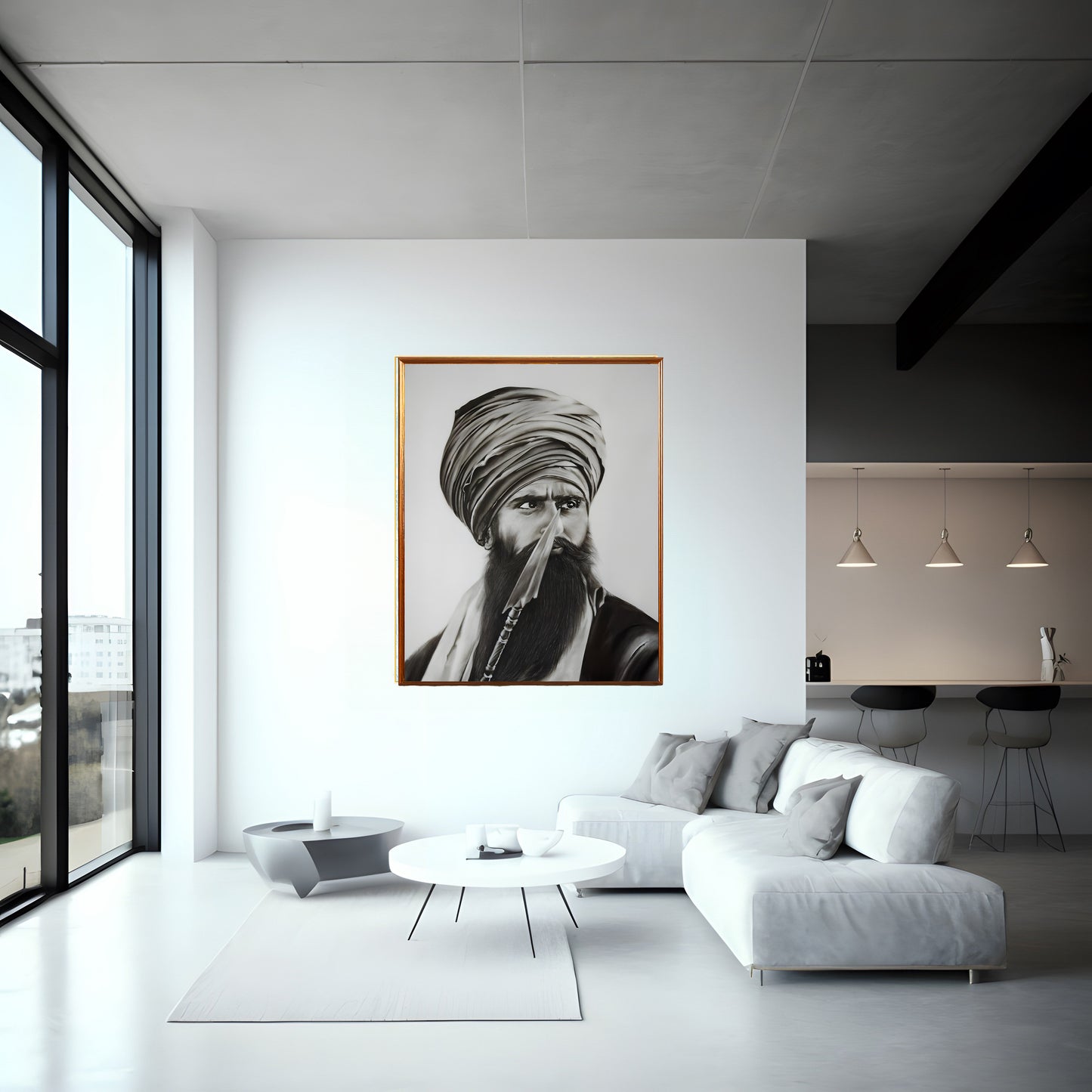 Sant Baba Jarnail Singh Bhindranwale Art Print - Eternal Legacy