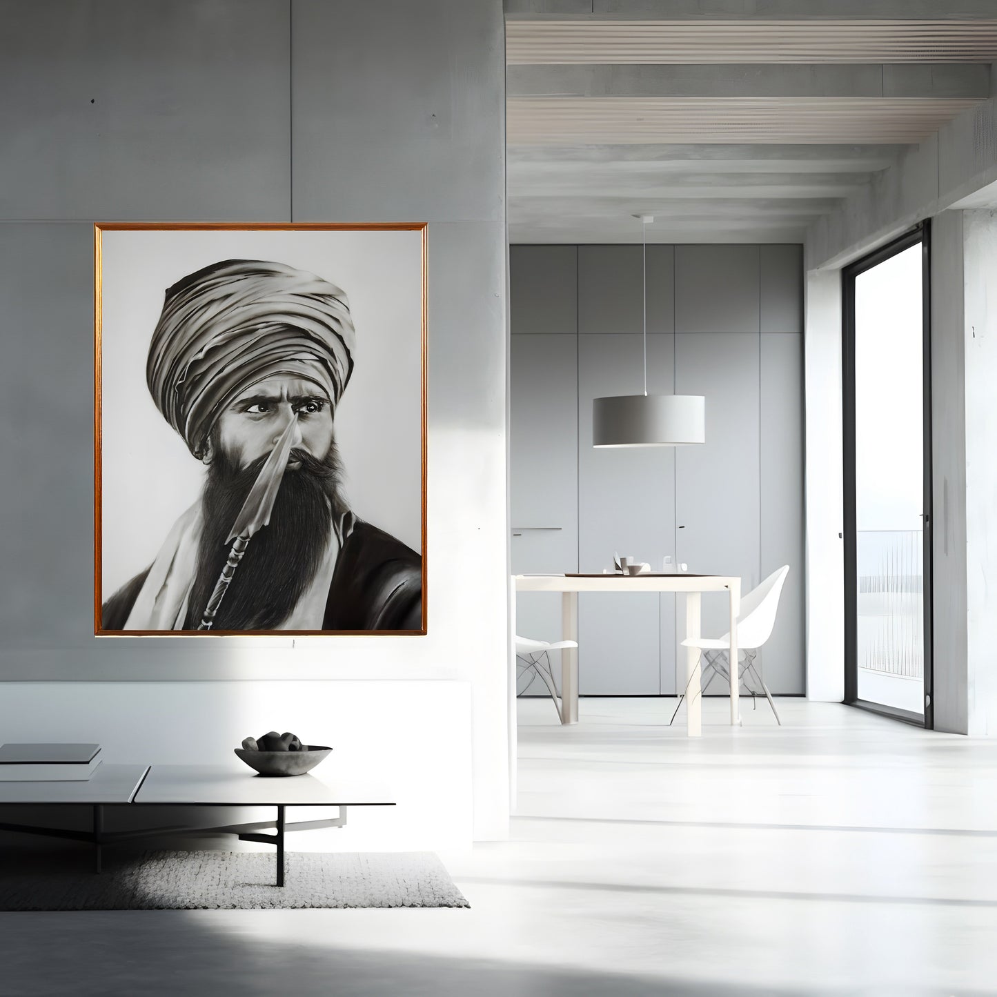Sant Baba Jarnail Singh Bhindranwale Art Print - Eternal Legacy
