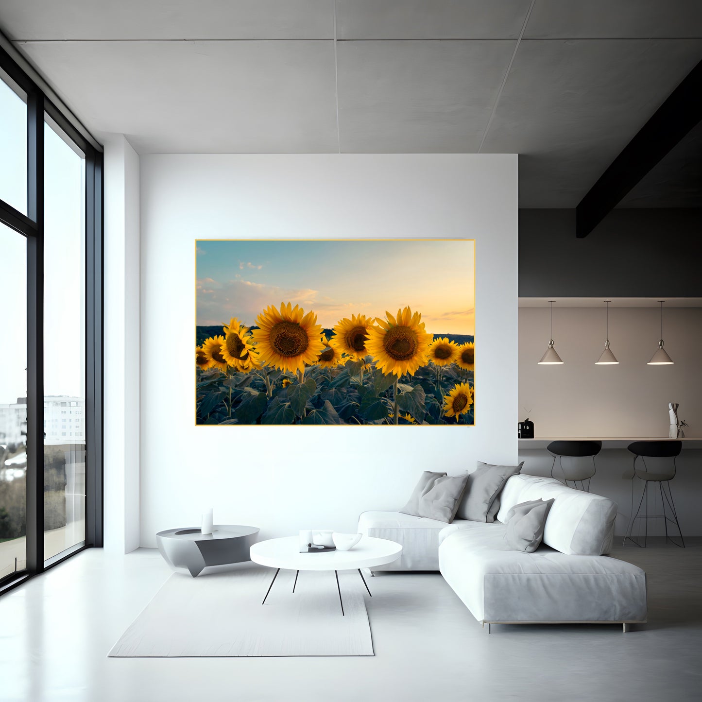 Sunflowers: Bright & Cheerful Floral Home Decor, Summer Bouquet, Beautiful Gift, Handcrafted Nature Art, Rustic Charm