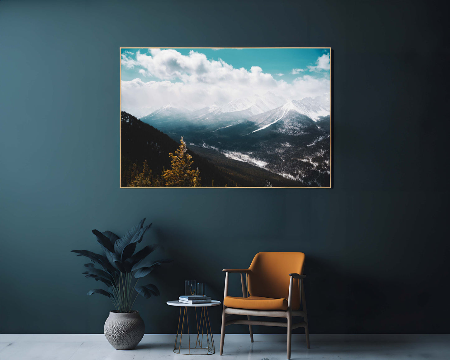 Mountain Majesty Print || Captivating Mountain Landscape Print || Banff mountains