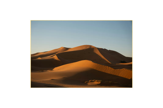 Serene Desert Landscape: Captivating Nature Photography Print | Arid Beauty Wall Art | Tranquil Home Decor