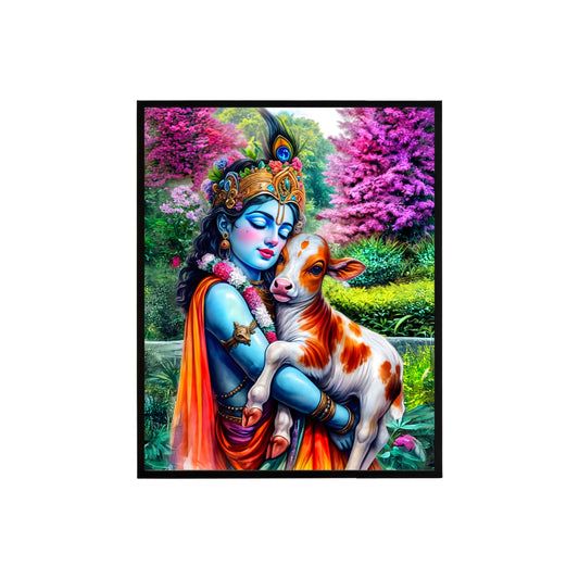 Divine Child Krishna Print