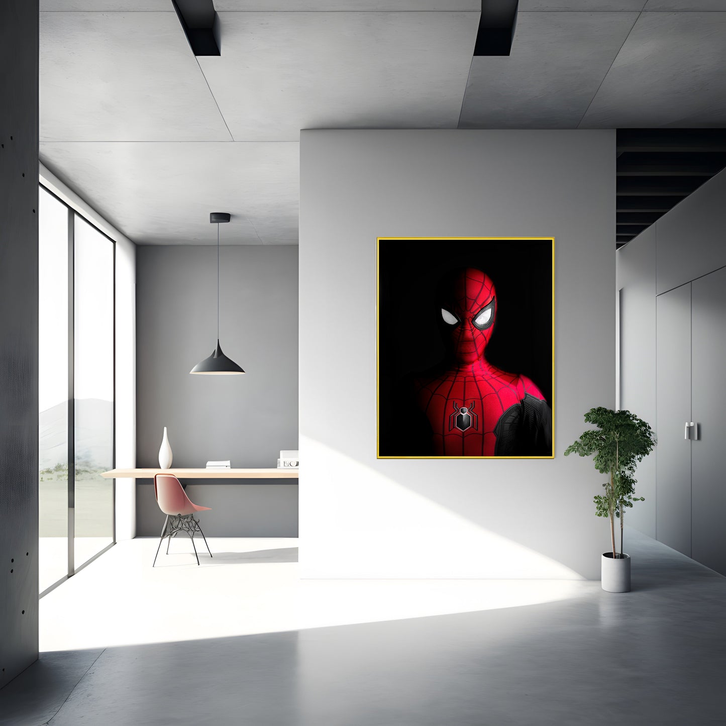 Spider-Man Art Print | Marvel Superhero Canvas | Dynamic Spidey Wall Art | Custom Sizes Available | Perfect for Fans & Collectors