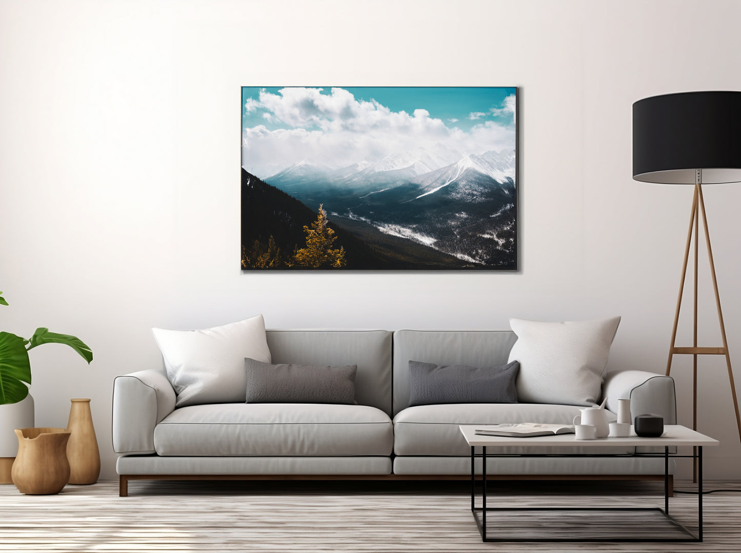 Mountain Majesty Print || Captivating Mountain Landscape Print || Banff mountains