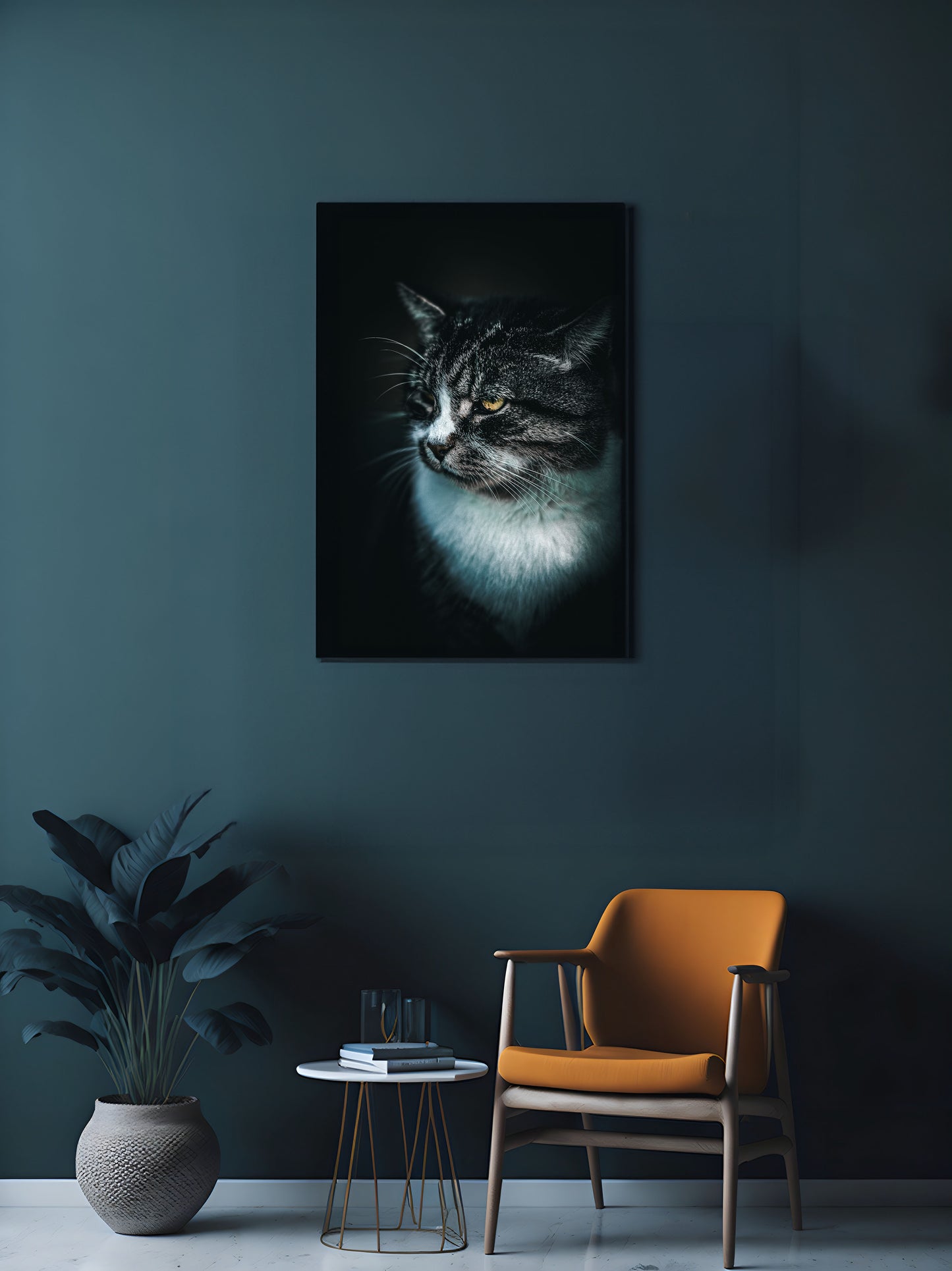 Stunning Cat Portrait Print for Pet Lovers - Wall Art Decor || Cat picture || Cat lover || Adorable cat