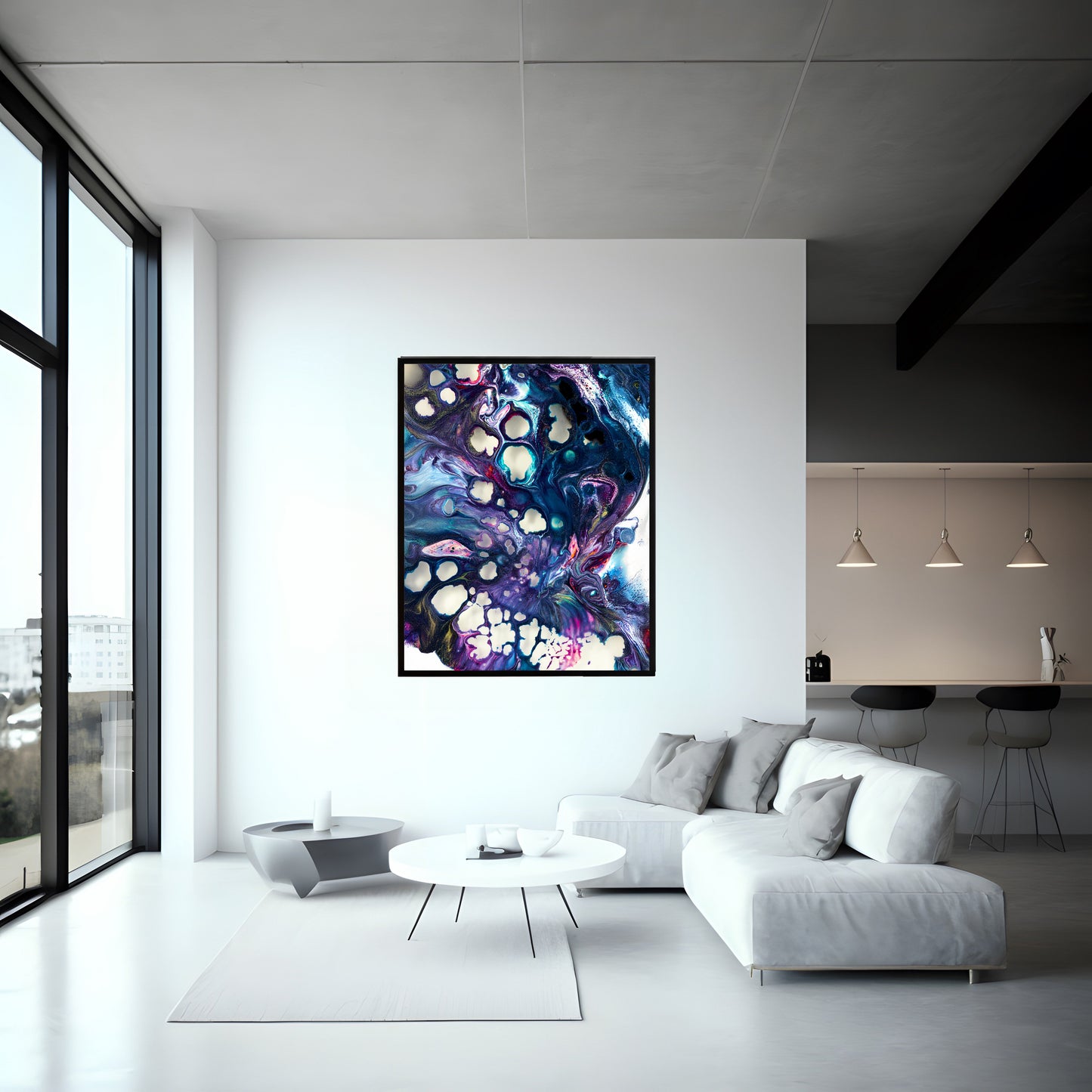 Colourful Modern Abstract Painting