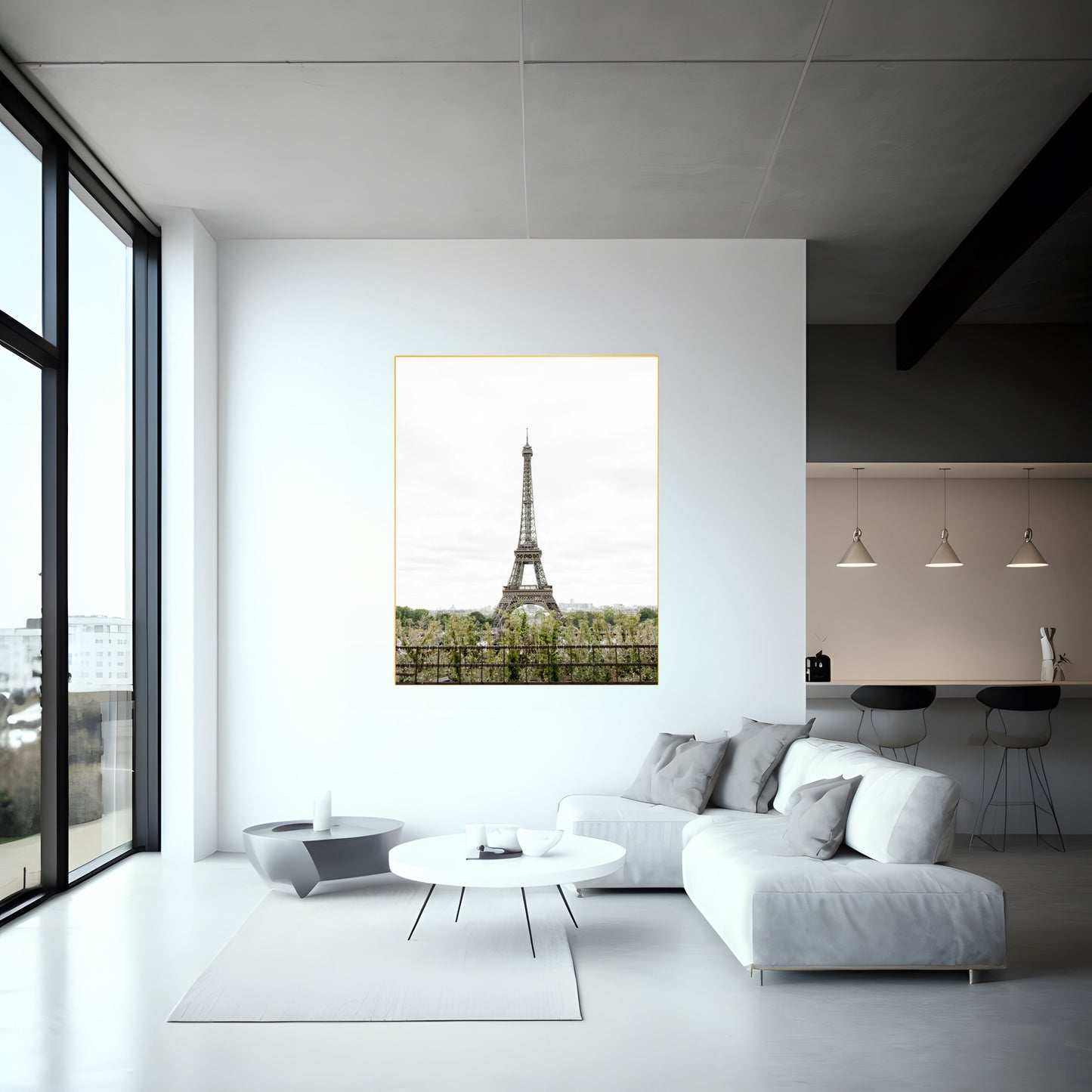 Eiffel Tower Paris Print | Iconic Paris Landmark | Elegant Cityscape Photography | Parisian Wall Art