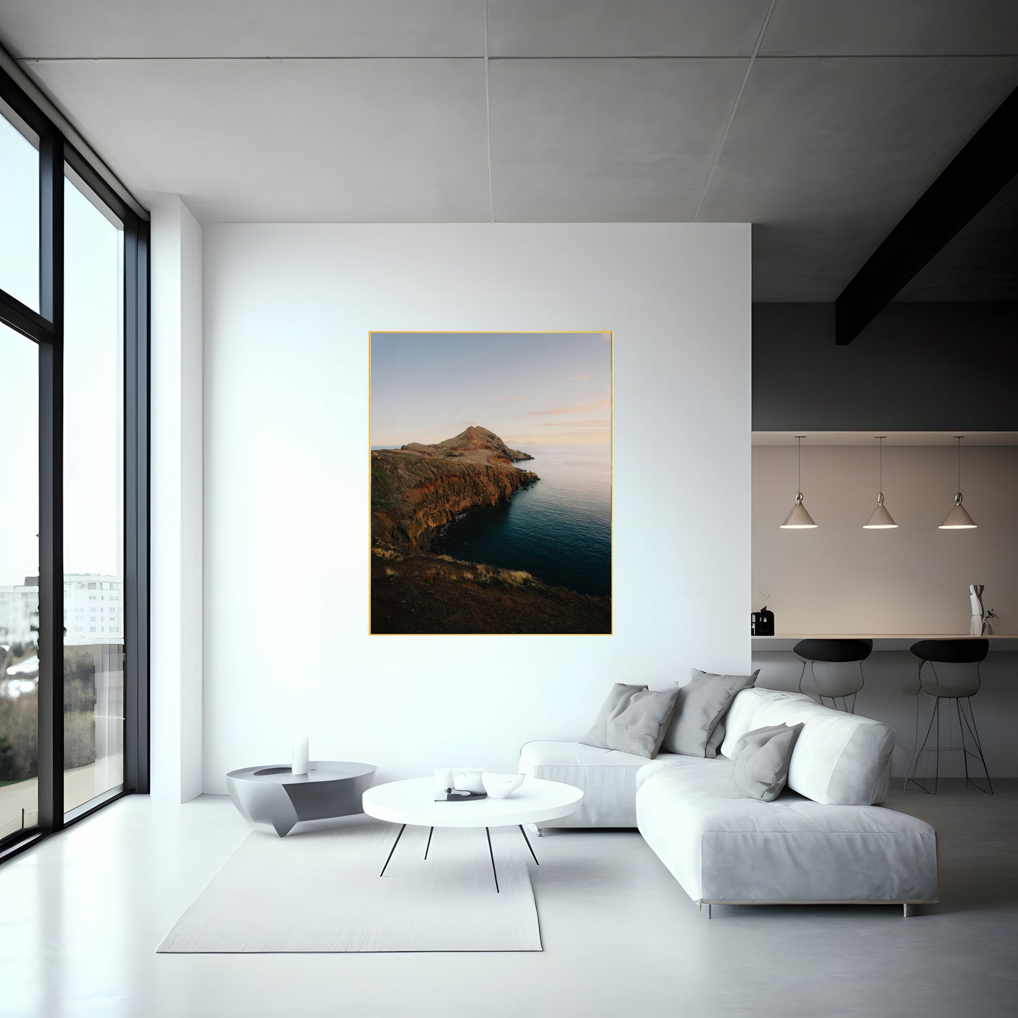 Madeira Mountain View Print | Breathtaking Nature Photography | Island Landscape Wall Art | Scenic Home Decor