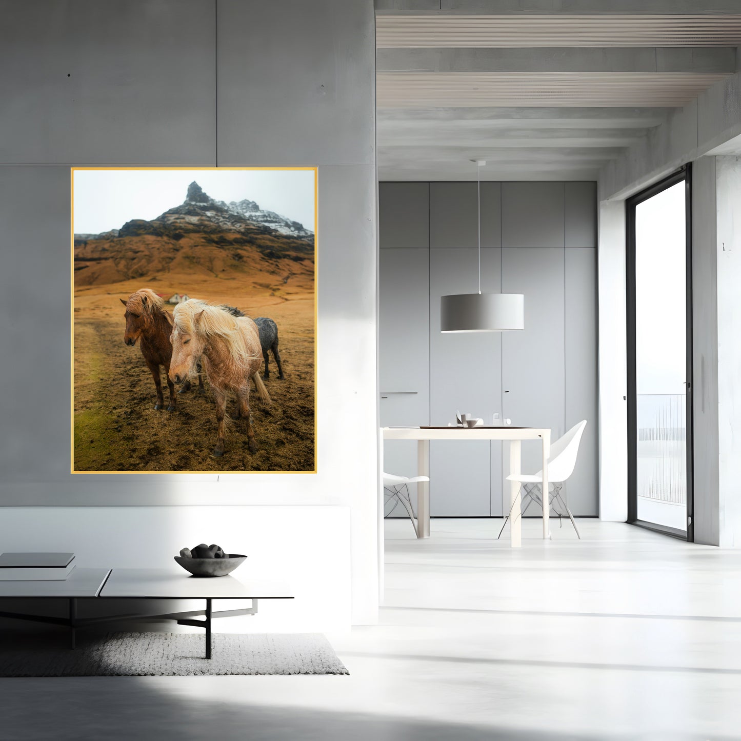 Iceland Horse Photo Print, Stunning Equestrian Art, Beautiful Landscape Decor, Unique Wall Art, Perfect Gift for Horse Lovers