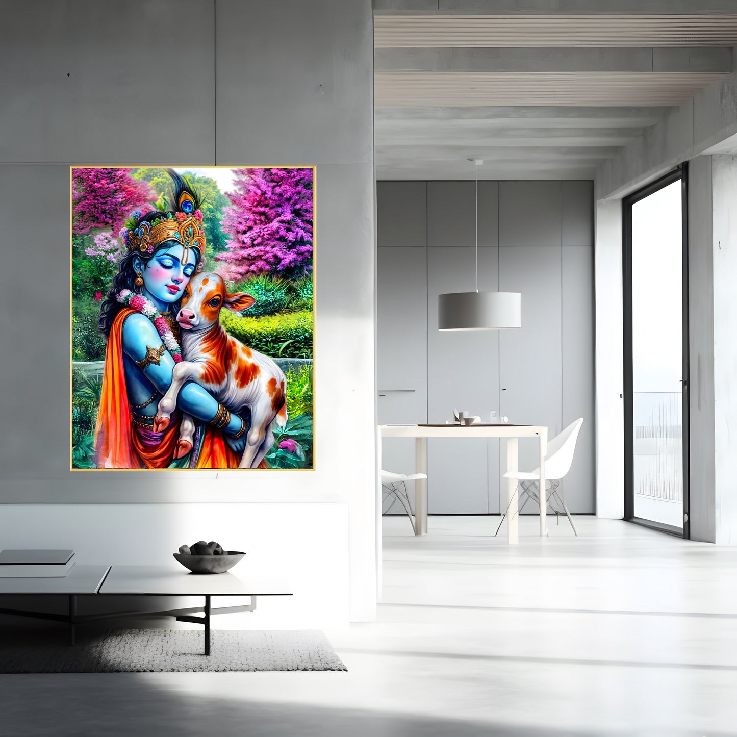 Divine Child Krishna Print