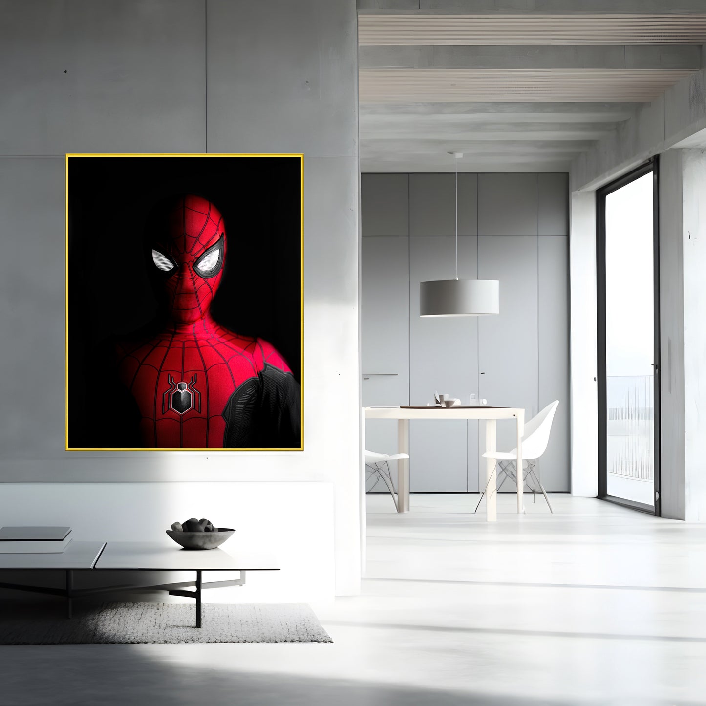 Spider-Man Art Print | Marvel Superhero Canvas | Dynamic Spidey Wall Art | Custom Sizes Available | Perfect for Fans & Collectors