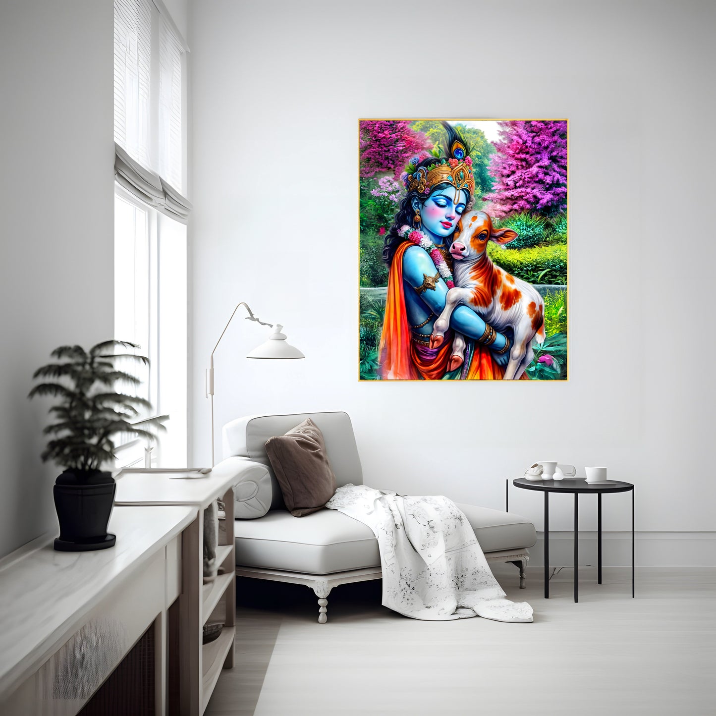 Divine Child Krishna Print