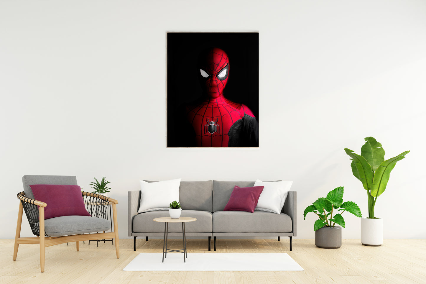 Spider-Man Art Print | Marvel Superhero Canvas | Dynamic Spidey Wall Art | Custom Sizes Available | Perfect for Fans & Collectors